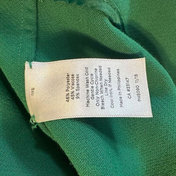Talbots stunning green front button blazer- 8p - Picture 5 of 6
